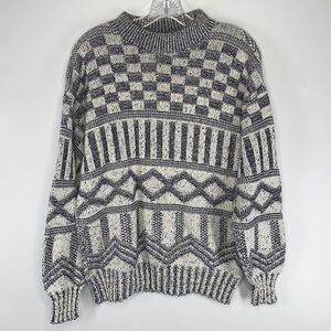 Vintage Stuart Hughes Gray Sweater Medium